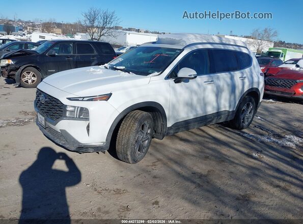 5NMS2DAJ3PH651411 2023 HYUNDAI SANTA FE White Vista tres cuartos delantera izquierda
