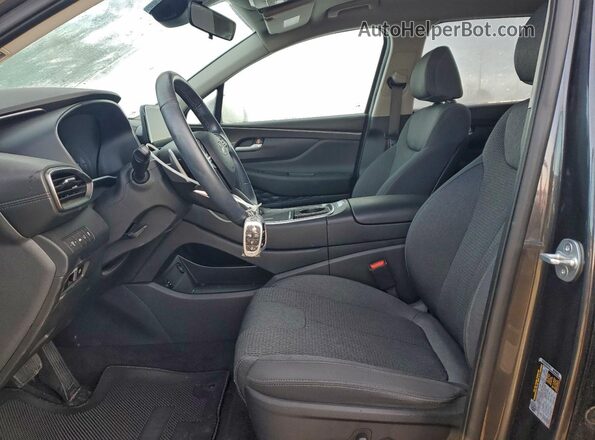 5NMS2DAJ4PH632124 2023 HYUNDAI SANTA Charcoal Vista interior delantera