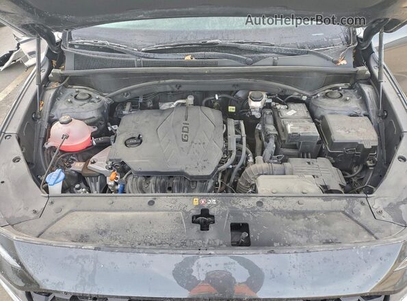 5NMS2DAJ4PH632124 2023 HYUNDAI SANTA Charcoal Vista del compartimento del motor