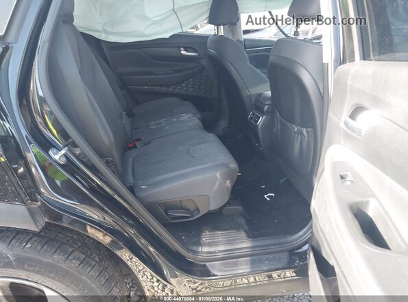 5NMS2DAJ8NH467692 2022 HYUNDAI SANTA FE Black VIN კოდის სტიკერის ხედი