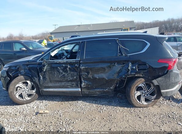 5NMS2DAJ8NH467692 2022 HYUNDAI SANTA FE Black 