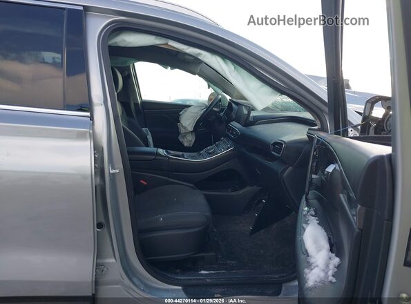 5NMS2DAJ9PH643667 2023 HYUNDAI SANTA FE Silver წინა სალონის ხედი