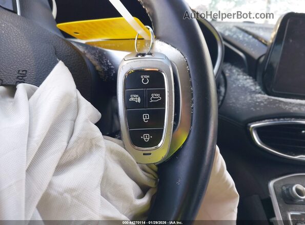 5NMS2DAJ9PH643667 2023 HYUNDAI SANTA FE Silver წინა პანელის ხედი