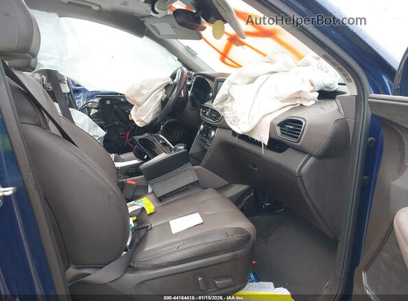 5NMS33AD0LH154196 2020 HYUNDAI SANTA FE Blue Vista interior delantera