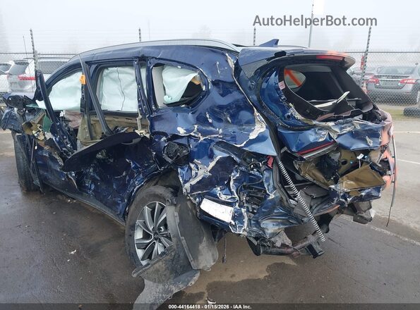 5NMS33AD0LH154196 2020 HYUNDAI SANTA FE Blue Vista frontal