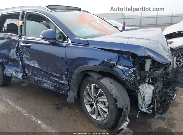 5NMS33AD0LH154196 2020 HYUNDAI SANTA FE Blue 