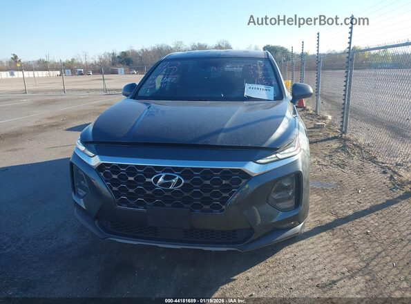 5NMS33AD2LH232817 2020 HYUNDAI SANTA FE Gray Вид щитка приладів