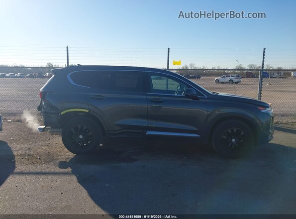 5NMS33AD2LH232817 2020 HYUNDAI SANTA FE Gray Вид задньої частини салону