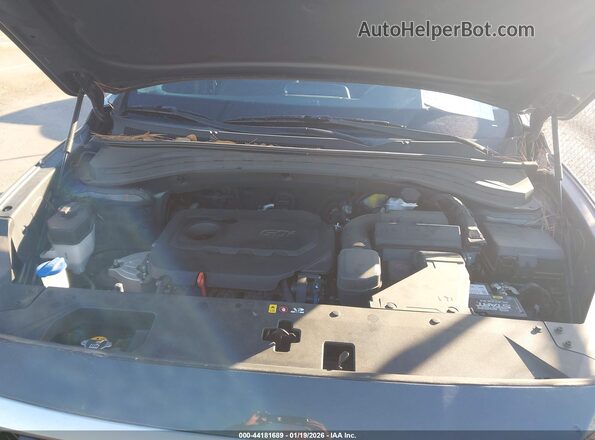 5NMS33AD2LH232817 2020 HYUNDAI SANTA FE Gray Вид ззаду