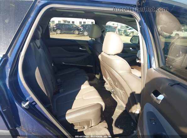 5NMS33ADXLH266827 2020 HYUNDAI SANTA FE Blue Вид наклейки з VIN-кодом