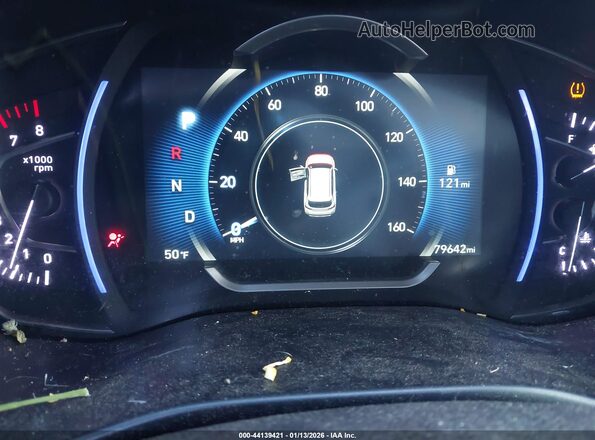 5NMS33ADXLH266827 2020 HYUNDAI SANTA FE Blue Вид задніх сидінь
