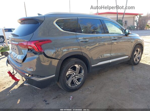 5NMS34AJ2NH467278 2022 HYUNDAI SANTA FE Серый Задняя правая четверть