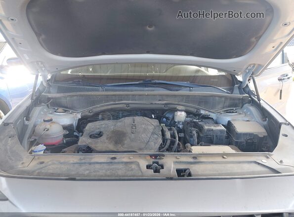 5NMS34AJ4NH431379 2022 HYUNDAI SANTA FE Silver Вид ззаду