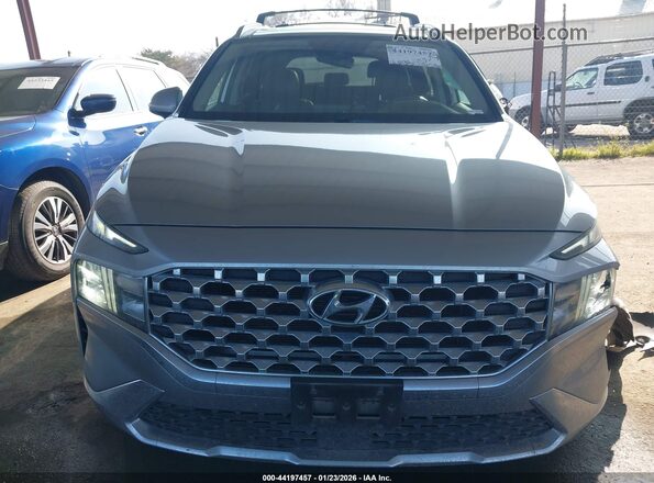 5NMS34AJ4NH431379 2022 HYUNDAI SANTA FE Silver Вид задньої частини салону