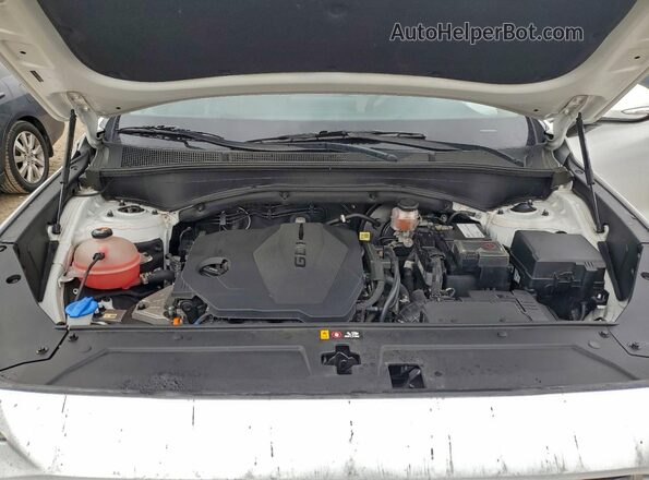 5NMS34AJ7NH401003 2022 HYUNDAI SANTA White Вид підкапотного простору