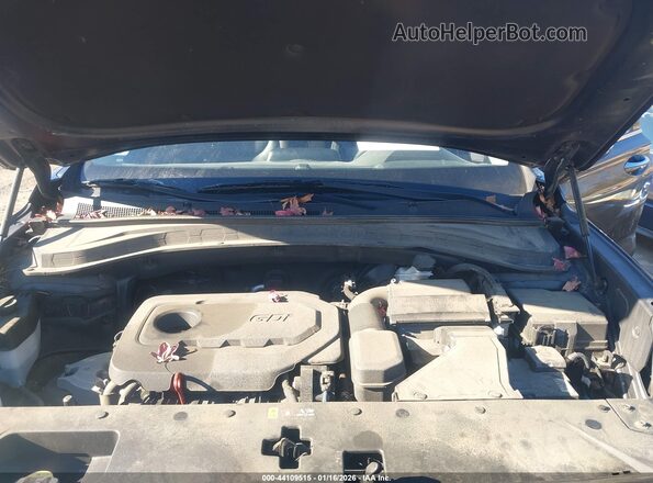 5NMS3CAD8LH233213 2020 HYUNDAI SANTA FE Gray Rear view