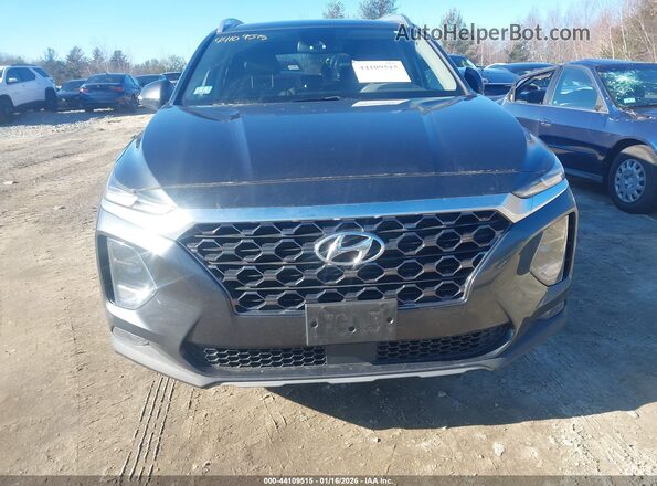5NMS3CAD8LH233213 2020 HYUNDAI SANTA FE Gray Rear interior view