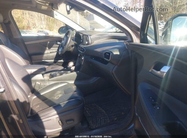 5NMS3CAD8LH233213 2020 HYUNDAI SANTA FE Gray Front interior view