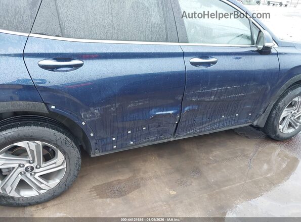 5NMS3DAJ3MH345480 2021 HYUNDAI SANTA FE Black Widok z przodu