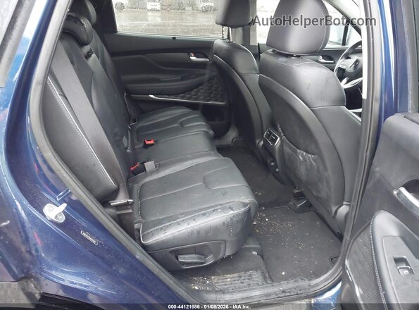 5NMS3DAJ3MH345480 2021 HYUNDAI SANTA FE Black Widok naklejki z numerem VIN