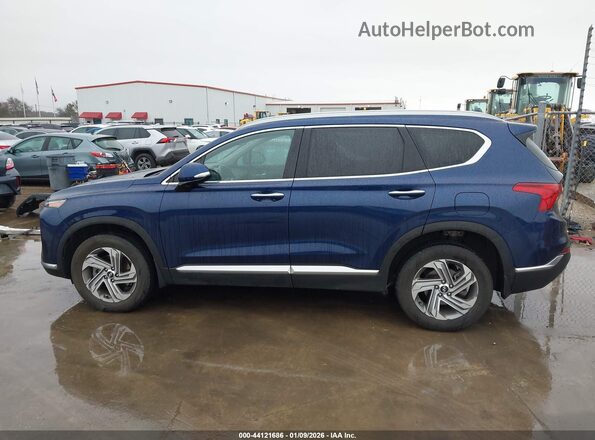 5NMS3DAJ3MH345480 2021 HYUNDAI SANTA FE Black Widok wnętrza 360 stopni