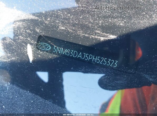 5NMS3DAJ5PH525323 2023 HYUNDAI SANTA FE Silver 