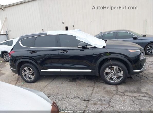 5NMS3DAJ9NH445889 2022 HYUNDAI SANTA FE Black Vista interior trasera