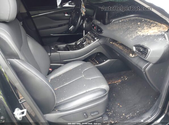 5NMS3DAJ9NH445889 2022 HYUNDAI SANTA FE Black Vista interior delantera
