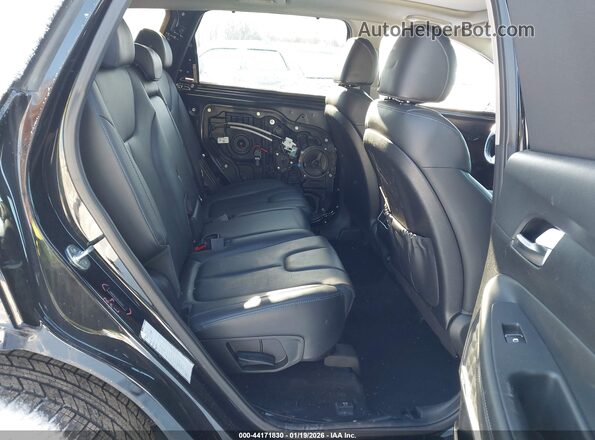 5NMS3DAJ9PH527477 2023 HYUNDAI SANTA FE Black Widok naklejki z numerem VIN