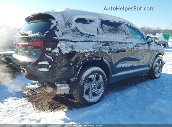 5NMS3DAJ9PH527477 2023 HYUNDAI SANTA FE Black Tył prawy