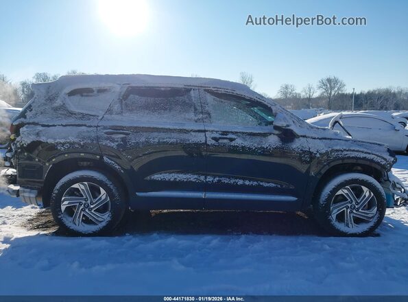 5NMS3DAJ9PH527477 2023 HYUNDAI SANTA FE Black Widok wnętrza 360 stopni