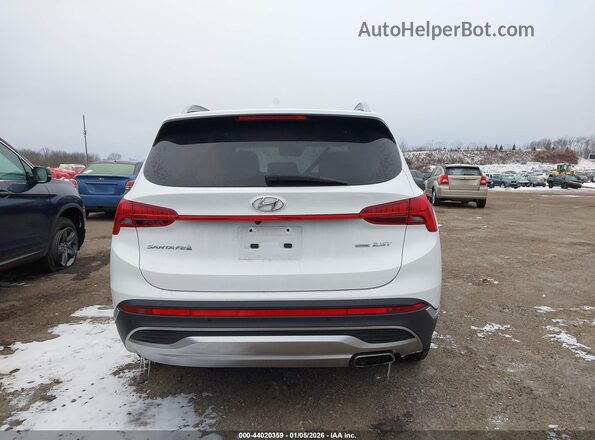 5NMS4DAL1MH342138 2021 HYUNDAI SANTA FE White 