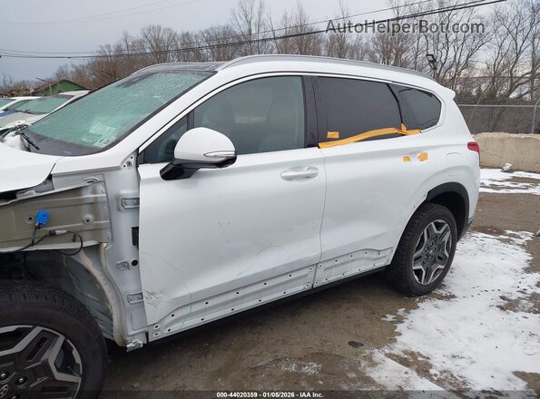 5NMS4DAL1MH342138 2021 HYUNDAI SANTA FE White 