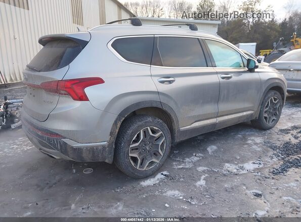 5NMS4DAL6NH373127 2022 HYUNDAI SANTA FE Серебряный Задняя правая четверть