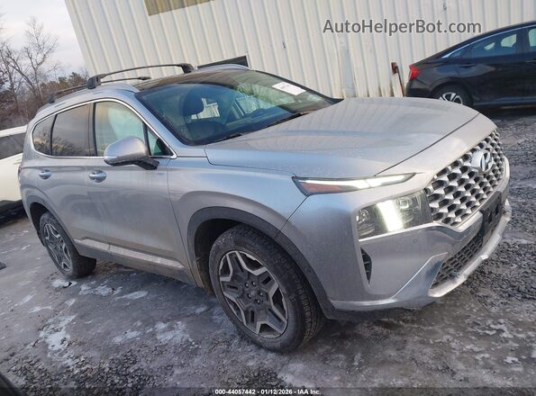 5NMS4DAL6NH373127 2022 HYUNDAI SANTA FE Серебряный Вид задней части салона