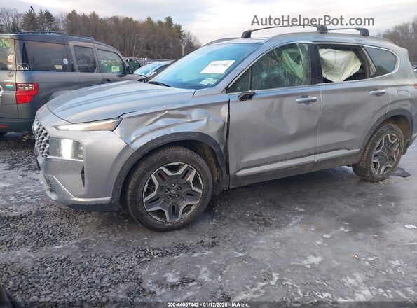 5NMS4DAL6NH373127 2022 HYUNDAI SANTA FE Серебряный Передняя левая четверть