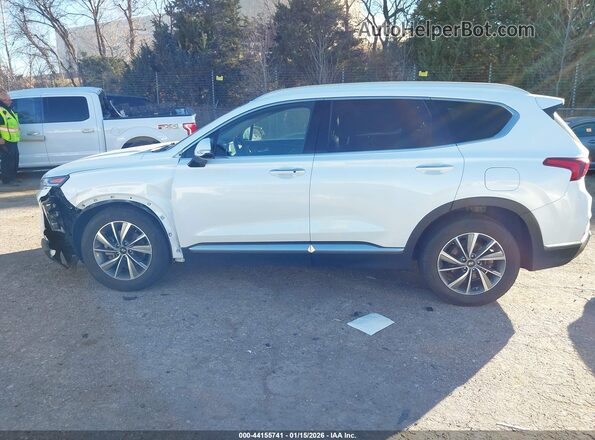 5NMS53AD1KH037235 2019 HYUNDAI SANTA FE White 
