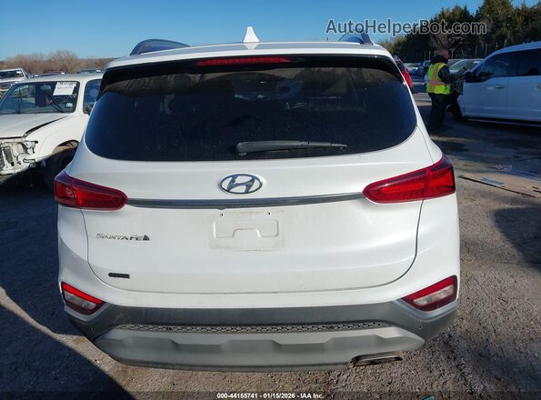 5NMS53AD1KH037235 2019 HYUNDAI SANTA FE White 