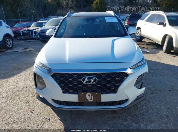 5NMS53AD1KH037235 2019 HYUNDAI SANTA FE White 