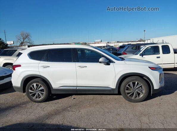 5NMS53AD1KH037235 2019 HYUNDAI SANTA FE White 