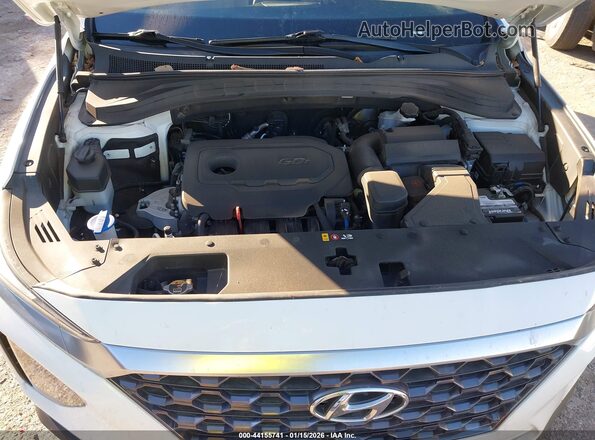 5NMS53AD1KH037235 2019 HYUNDAI SANTA FE White 
