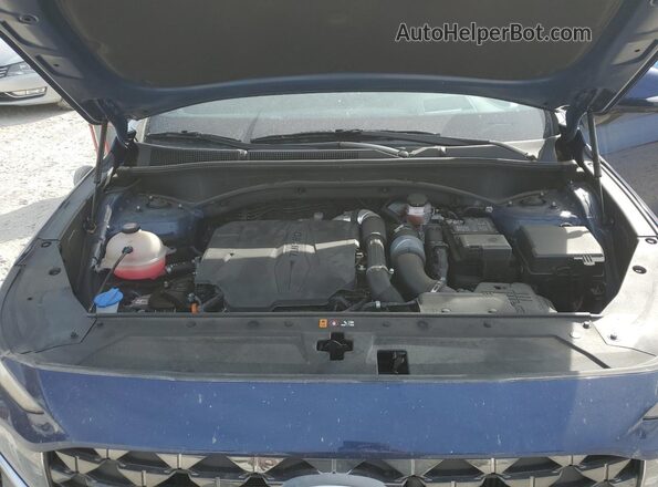 5NMS54AL0PH559410 2023 HYUNDAI SANTA FE CALLIGRAPHY Blue Engine compartment view