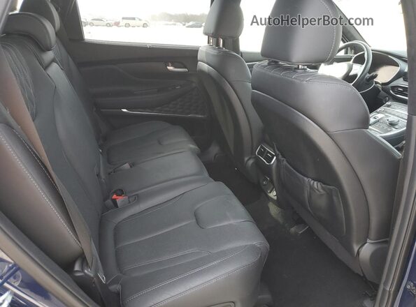 5NMS54AL0PH559410 2023 HYUNDAI SANTA FE CALLIGRAPHY Blue Rear interior view
