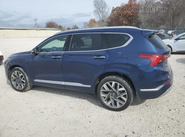 5NMS54AL0PH559410 2023 HYUNDAI SANTA FE CALLIGRAPHY Blue Rear left