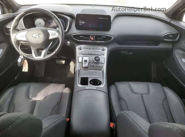 5NMS54AL0PH559410 2023 HYUNDAI SANTA FE CALLIGRAPHY Blue Dashboard view