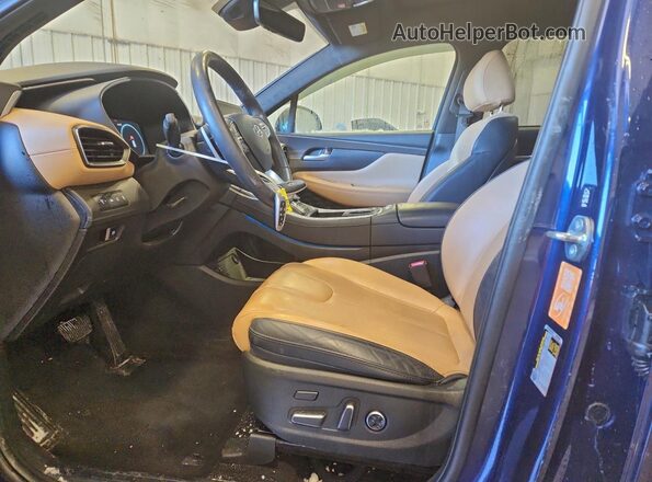 5NMS54AL2PH583675 2023 HYUNDAI SANTA FE CALLIGRAPHY Blue Vista interior delantera