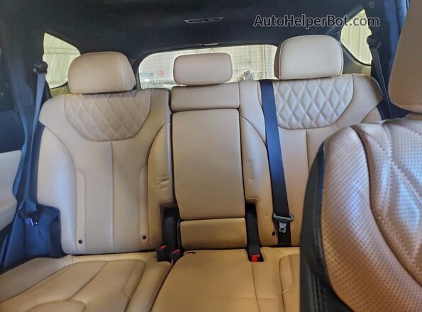 5NMS54AL2PH583675 2023 HYUNDAI SANTA FE CALLIGRAPHY Blue Vista de los asientos traseros