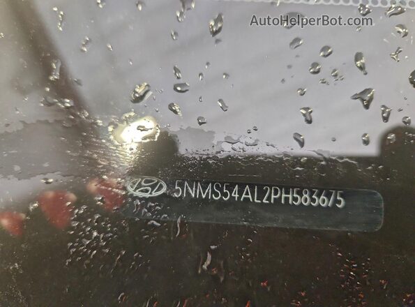 5NMS54AL2PH583675 2023 HYUNDAI SANTA FE CALLIGRAPHY Blue Vista interior de 360 grados