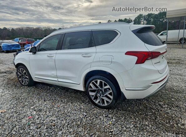 5NMS54AL5NH472521 2022 HYUNDAI SANTA FE CALLIGRAPHY White Задня ліва чверть
