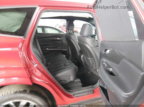 5NMS54ALXNH416185 2022 HYUNDAI SANTA FE CALLIGRAPHY Red Вид наклейки з VIN-кодом